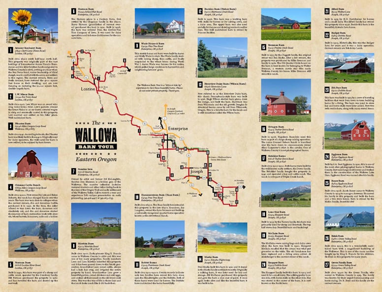 Wallowa Barn Tours Page 2